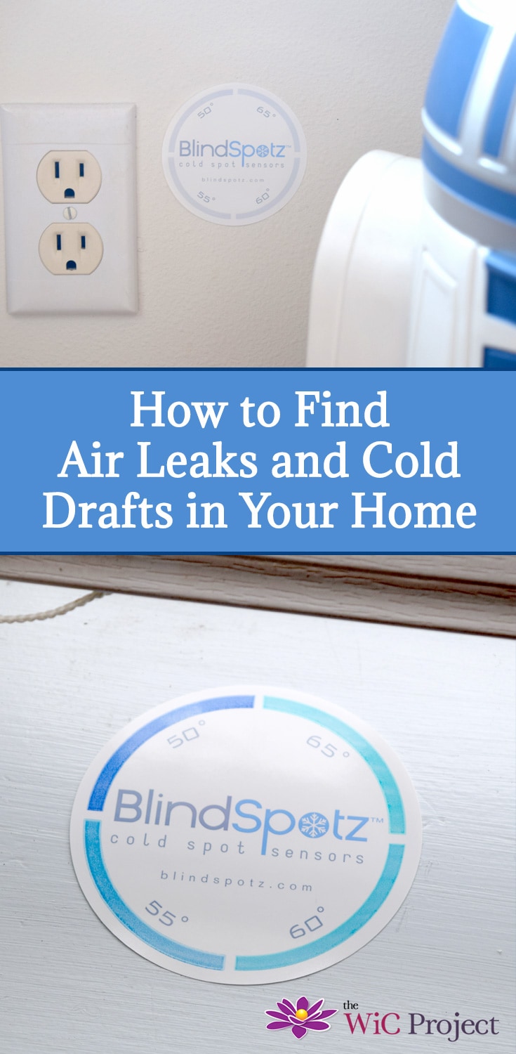 How to Find Air Leaks in Your Home with BlindSpotz Cold Spot Sensors
